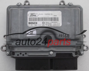 ECU CENTRALITA DE MOTOR FORD FOCUS KUGA 2.5 T BOSCH 0 261 209 533, 0261209533, 9V4N-12A650-BG, 9V4N12A650BG