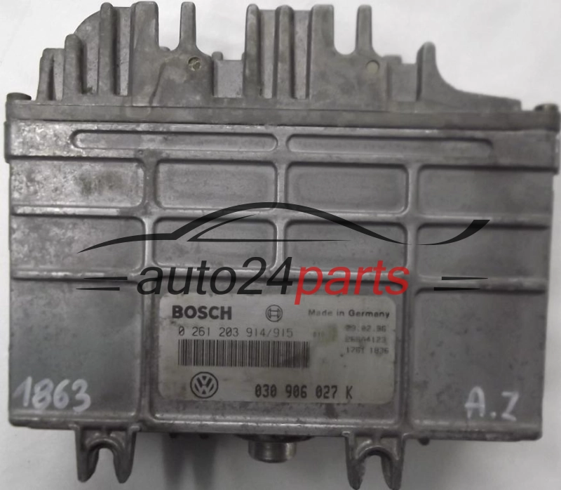 KOMPUTER STEROWNIK SILNIKA VW POLO BOSCH 0261203914, 0261203915, 030 906 027 K