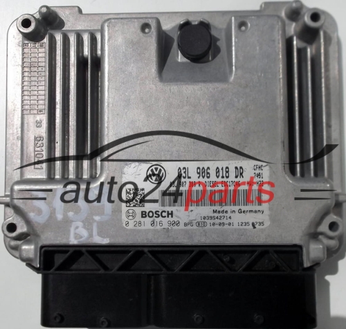MOTORSTEUERGERÄT ECU STEUERGERÄT VW VOLKSWAGEN TOURAN 2.0 TDI 03L906018DR