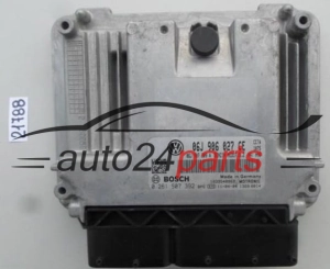 CALCULATEUR MOTEUR VW VOLKSWAGEN BEETLE BOSCH 0 261 S07 392, 0261S07392, 06J 906 027 CE, 06J906027CE, MED17.5.2