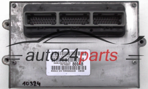 CALCULATEUR MOTEUR JEEP GRAND CHEROKEE 4.7 V8 MOTOROLA 71A068CQSA30, P56041 869AB, P56041869AB, WBNBB