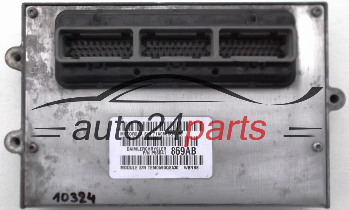CALCULATEUR MOTEUR JEEP GRAND CHEROKEE 4.7 V8 MOTOROLA 71A068CQSA30, P56041 869AB, P56041869AB, WBNBB