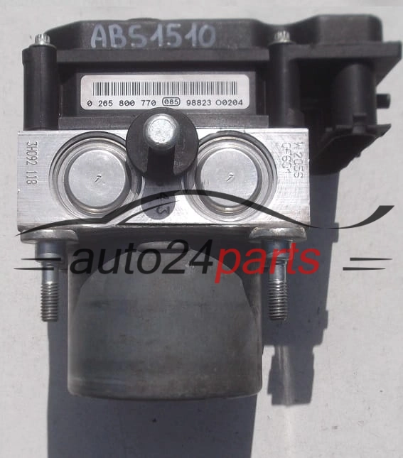 ABS POMPA I STEROWNIK OPEL CORSA MERIVA TIGRA BOSCH 0 265 232 212, 0265232212, 13276461 HG, 13276461HG, 0 265 800 770, 0265800770 