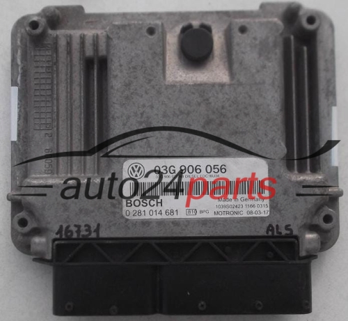 KOMPUTER STEROWNIK SILNIKA VW VOLKSWAGEN TOURAN 03G906056