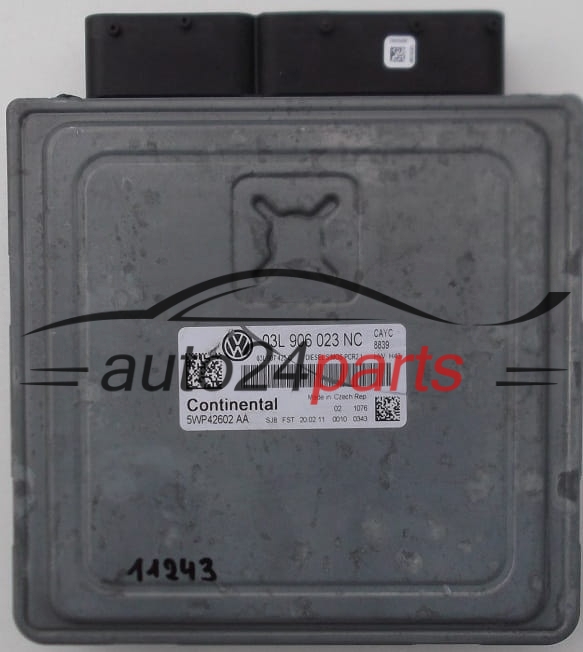 MOTORSTEUERGERÄT ECU STEUERGERAT VW VOLKSWAGEN TOURAN CONTINENTAL 5WP42602 AA