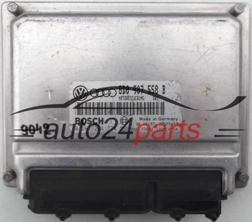  KOMPUTER STEROWNIK SILNIKA AUDI A4 VW PASSAT 1.8 ADR 8D0 907 558 B, 8D0907558B, BOSCH 0261204774, 0 261 204 774