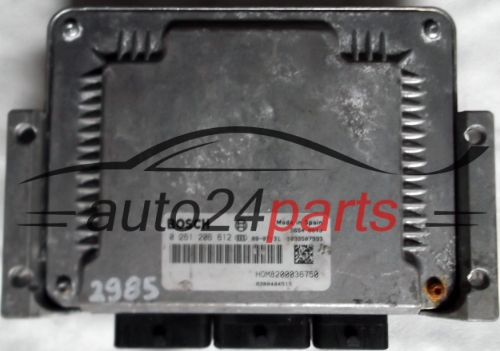 Motorsteuergerät  RENAULT AVANTIME 3.0 24V BOSCH  0261206612  HOM8200036750  8200404515  1039S07993
