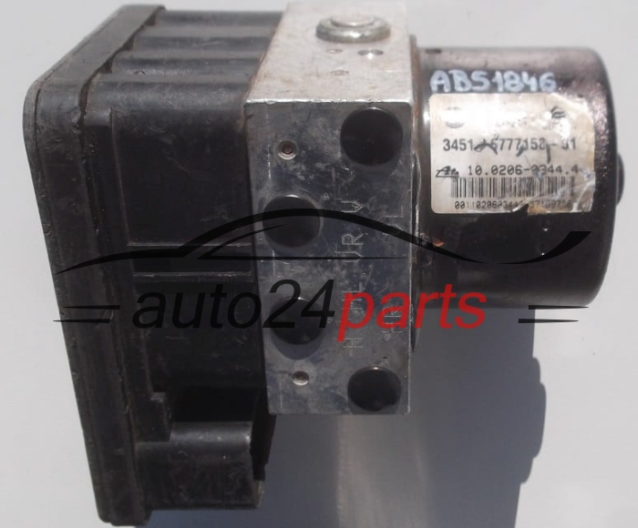BOMBA HIDRAULICA Y CENTRALITA ABS BMW E81 E87 3451-6777158-01,  ATE 10.0206-0344.4,  3452 6777159-01
