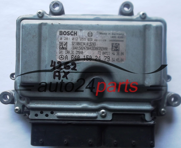 ECU CENTRALITA DE MOTOR MERCEDES W169 A180 1.8 CDI A6401502479