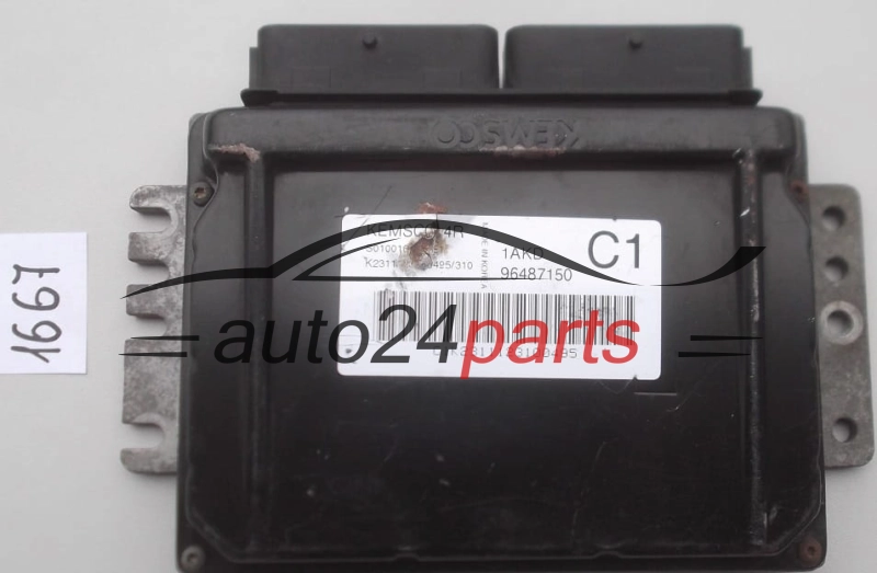 KOMPUTER STEROWNIK SILNIKA DEAWOO TACUMA 1.6 KEMSCO S010016037, 96487150