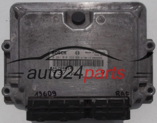 Komputer sterownik silnika Alfa Romeo 147 1.9 JTD 0281010332 93741JA 28SA5026