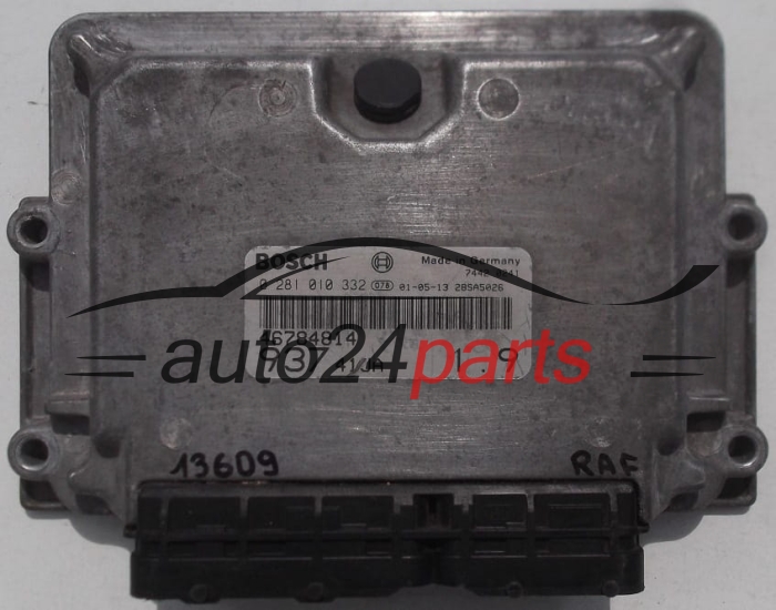 Centralita de motor Alfa Romeo 147 1.9 JTD 0281010332 93741JA 28SA5026