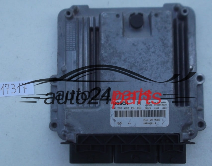 ECU CENTRALITA DE MOTOR RENAULT TRAFIC 2.0 HDI BOSCH 0 281 018 497
