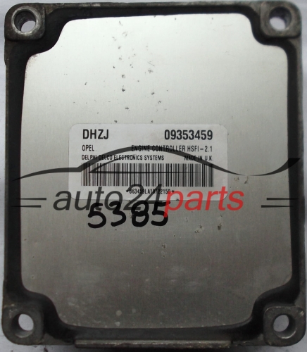 CENTRALITA DE MOTOR OPEL ASTRA CORSA VECTRA ZAFIRA 1.4 Z14XE 1.6 Z16XE Z16SE 09353459 DHZJ 9353459
