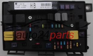 CAJA ELECTRICA DE FUSIBLES Y RELES OPEL ASTRA H ZAFIRA B GM 13 206 754 HB, 13206754 HB, HELLA 5DK 008 668-38, 5DK008668-38, 5DK00866838