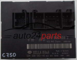 KOMFORTSTEUERGERÄT AUDI A3 8P0 959 433 E / 8P0959433E / 5DK 008 583-46 / 5DK00858346