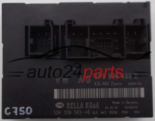 KOMFORTSTEUERGERÄT AUDI A3 8P0 959 433 E / 8P0959433E / 5DK 008 583-46 / 5DK00858346