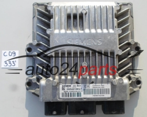 KOMPUTER STEROWNIK SILNIKA CITROEN PEUGEOT 5WS40106G-T, 5WS40106GT, SW9653647880 HW9647423380, SID801A 