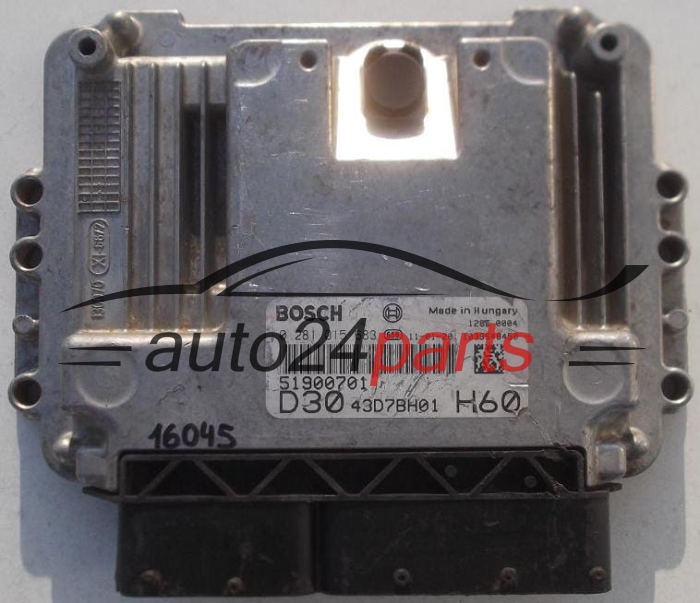 MOTORSTEUERGERÄT ECU STEUERGERÄT FIAT DUCATO 3.0 JTD BOSCH 0 281 015 683