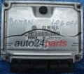 KOMPUTER STEROWNIK SILNIKA VW VOLKSWAGEN POLO 1.9 SDI ASY 038 906 012 EL, 038906012EL, BOSCH 0 281 010 660, 0281010660, 1039S01341 