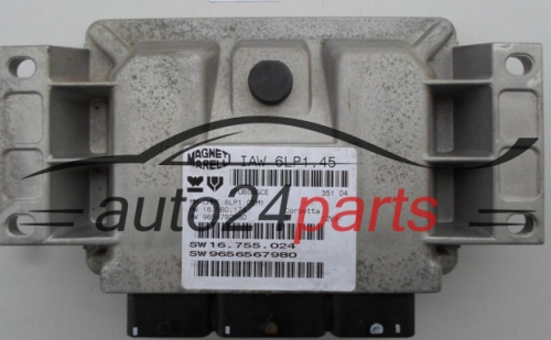 MOTORSTEUERGERÄT ECU STEUERGERAT CITROEN PEUGEOT 2.0 Magneti Marelli IAW 6LP1.45