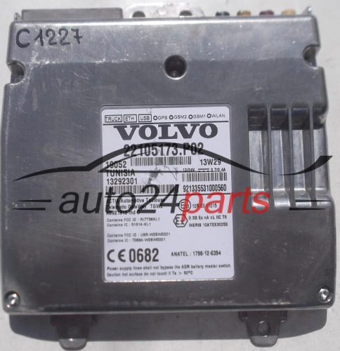 CENTRALKA MODUL STEROWNIK GPS VOLVO 22105173.P02