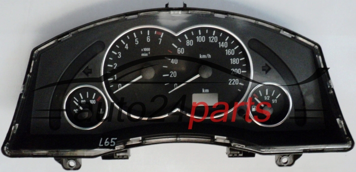 ZESPÓŁ WSKAŻNIKÓW ZEGARY PRĘDKOŚCIOMIERZ LICZNIK OPEL MERIVA 1.6 VDO 110080162015 13140266MP, 13140266 MP