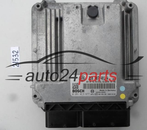 VW VOLKSWAGEN PHAETON 3.0 TDI 3D0907401A, 3D0 907 401 A, 8E0907401AB, 8E0 907 401 AB BOSCH 0281013677, 0 281 013 677