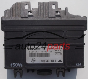 CALCULATEUR MOTEUR VOLKSWAGEN PASSAT BOSCH 0 261 203 188/189, 0261203188, 0261203189, 8A0 907 311 L, 8A0907311L