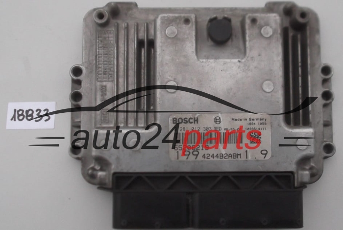 KOMPUER STEROWNIK SILNIKA FIAT GRANDE PUNTO 1.3 JTD BOSCH 0 281 012 303,  55206219