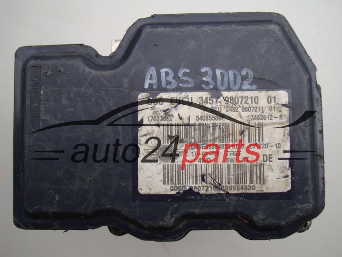 POMPE HYDRAULIQUE ET CALCULATEUR d'ABS MINI COOPER 61071121, 3451980721001