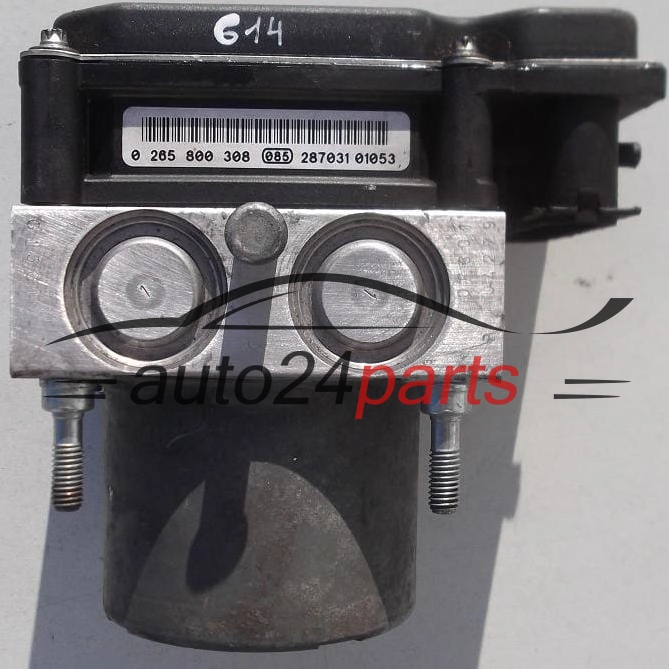 ABS POMPA I STEROWNIK NISSAN PRIMERA BOSCH 0 265 231 317, 0265231317, 47660AV712, 0 265 800 308, 0265800308