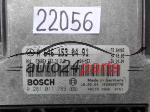 MOTORSTEUERGERÄT ECU STEUERGERAT MERCEDES VITO BOSCH 0 281 011 789, 0281011789, A 646 153 04 91, A6461530491, CR3.31 