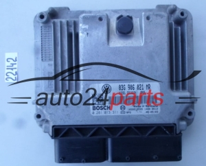 KOMPUTER STEROWNIK SILNIKA VW VOLKSWAGEN PASSAT 2.0 TDI 03G906021MR, 03G 906 021 MR BOSCH 0281013311, 0 281 013 311 