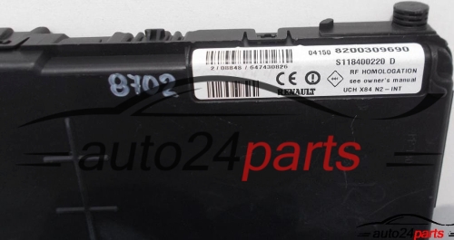 CAS STEUERGERAT BSI RENAULT GRAND SCENIC 1.9 DCI, S118400220 D, S118400220D, 8200309690
