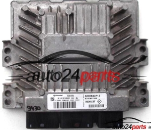 MOTORSTEUERGERÄT ECU STEUERGERAT RENAULT MEGANE II CLIO III 1.5DCI, SIEMENS S122326114 A, S122326114A, SID301, 8200843713, 8200807626