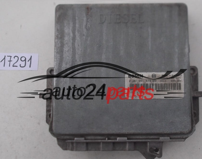 ECU CENTRALITA DE MOTOR LAND ROVER FREELANDER 2.0 TD BOSCH 0 281 001 420, 0281001420, TYPE 4125 MSB101070
