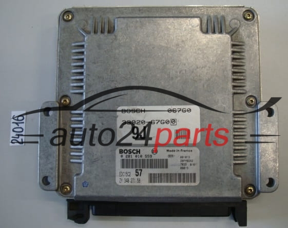 KOMPUTER STEROWNIK SILNIKA SUZUKI GRAND VITARA BOSCH 0 281 010 559, 0281010559, ZY 340 271 58, ZY34027158, EDC15C2