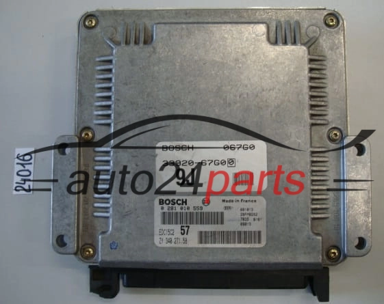 KOMPUTER STEROWNIK SILNIKA SUZUKI GRAND VITARA BOSCH 0 281 010 559, 0281010559, ZY 340 271 58, ZY34027158, EDC15C2