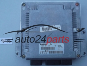 KOMPUTER STEROWNIK SILNIKA CITROEN C5 2.2 HDI BOSCH 0281010886, 0 281 010 886, 9645534980, 96 455 349 80, EDC15C2 40