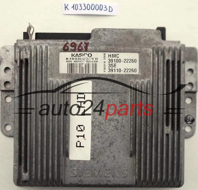 calculateur moteur pour hyundai accent 1.3