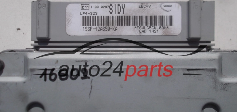 KOMPUTER STEROWNIK SILNIKA FORD FIESTA 1.6 1S6F-12A650-KA