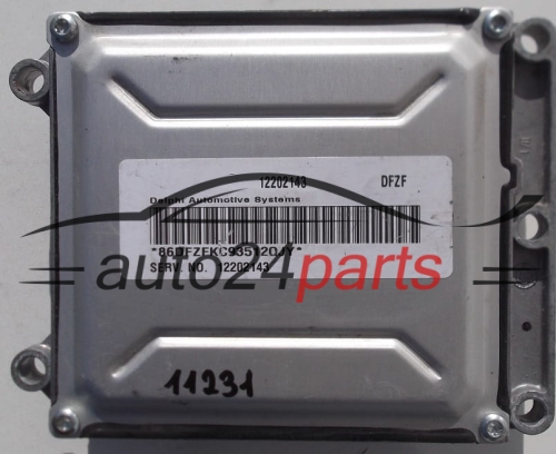 MOTORSTEUERGERÄT ECU STEUERGERAT OPEL ASTRA VECTRA ZAFIRA 2.2 Z22SE 12202143 DFZF 