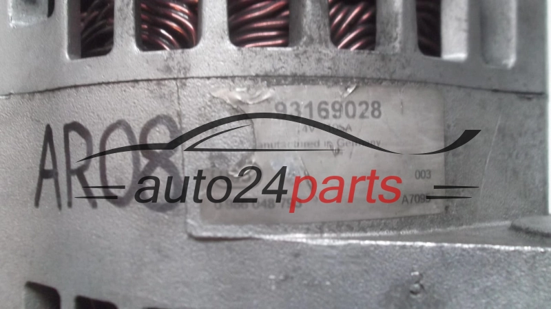 ALTERNATOR 1.9 CDTI OPEL VECTRA C SIGNUM 93169028 OEM 