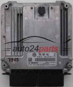 MOTORSTEUERGERÄT ECU STEUERGERAT VW VOLKSWAGEN TOUAREG, AUDI Q7 3.0 TDI, BOSCH 0 281 016 833, BOSCH 0281016833, 7P5 907 401, 7P5907401