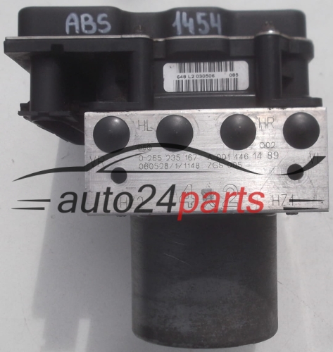 ABS HYDRAULIK-AGGREGAT MIT STEUERGERAET MERCEDES VITO VIANO BOSCH 0 265 235 167, 0265235167, A 001 446 14 89, A0014461489, 0 265 950 599, 0265950599