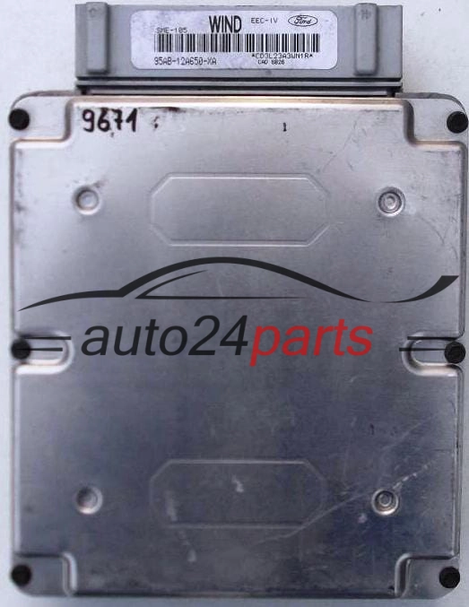 KOMPUTER STEROWNIK SILNIKA FORD ESCORT 1.6 95AB-12A650-XA WIND, 95AB12A650XA SME-105 -