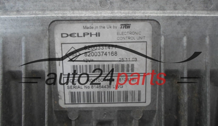 CALCULATEUR MOTEUR RENAULT 1.5 DCI Delphi R0410C116B