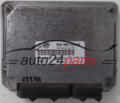 CALCULATEUR MOTEUR VW VOLKSWAGEN GOLF 1.6 AKL 06A 906 019 AS, 06A906019AS, SIEMENS 5WP4372 04, 5WP437204 