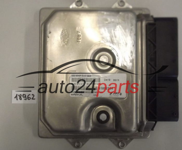 KOMPUTER STEROWNIK SILNIKA FIAT 500 1.3 JTD MAGNETI MARELLI MJD 8F2.E1, MJD8F2E1, FPT 51892334, BC.0095722.C, BC0095722C
